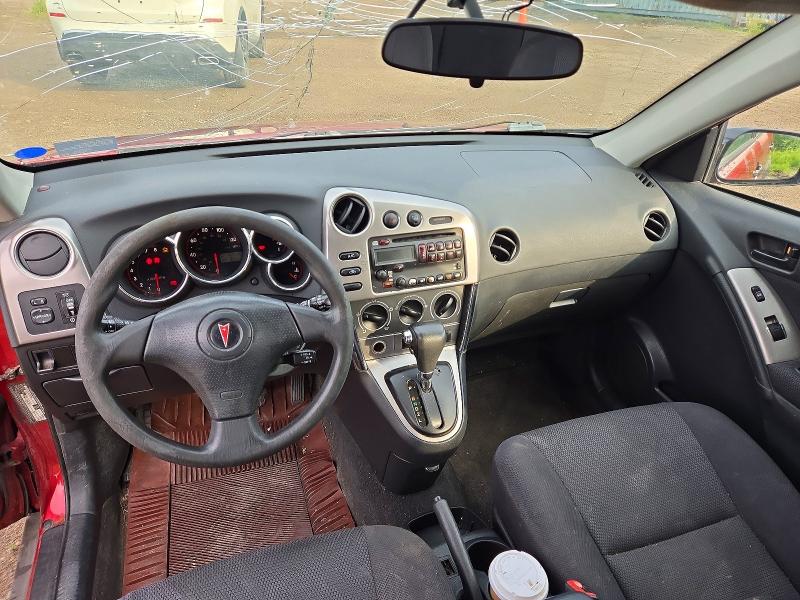 2005 Pontiac Vibe VIN 5Y2SL63875Z456536 COPART salvage auction — FRONT END, Qc - Gravement Accidente, sold $200 on 2026-08-18 (photo 8)