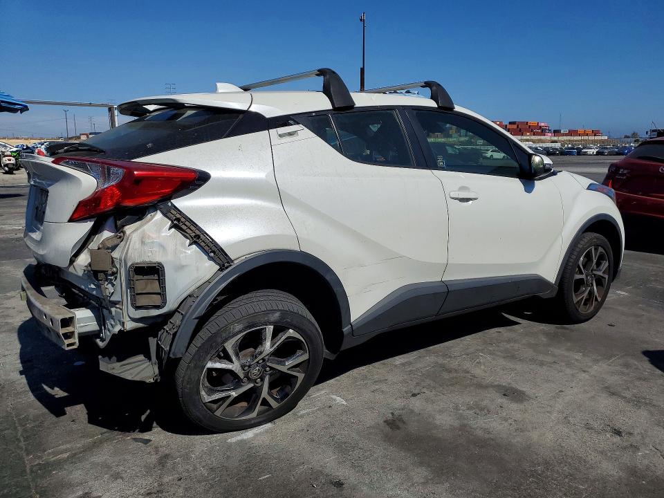 2019 Toyota C-hr VIN JTNKHMBX3K1012722 COPART salvage auction — REAR END, CA - SALVAGE CERTIFICATE, sold $4,100 on 2026-07-24 (photo 3)