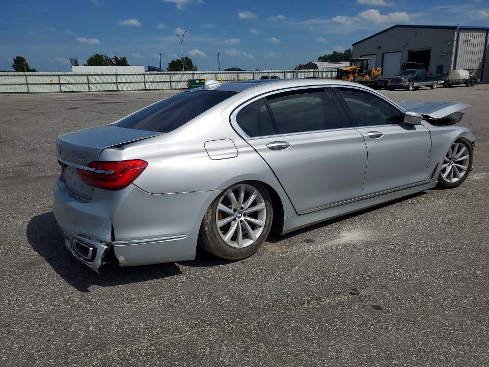 2019 BMW 7er VIN WBA7E4C50KGV28515 COPART salvage auction — FRONT END, Wv - Certificate Of Title, sold $4,500 on 2026-08-05 (photo 3)