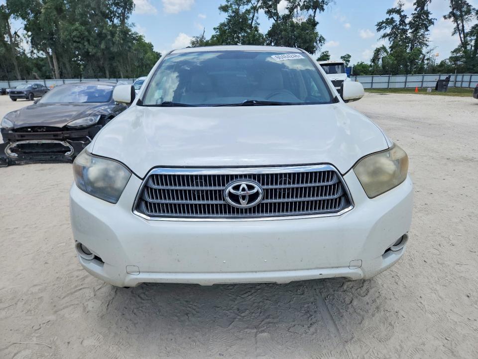 2008 Toyota Highlander VIN JTEEW44AX82017351 COPART salvage auction — WATER/FLOOD, Fl - Certificate Of Title, sold $1,850 on 2026-07-14 (photo 5)