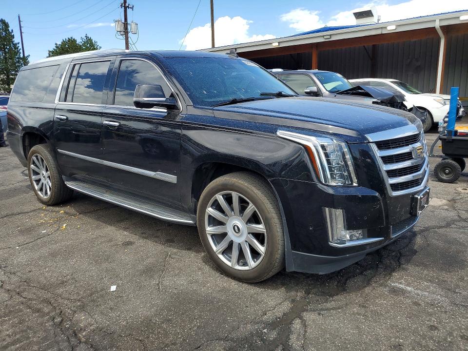 2019 Cadillac Escalade VIN 1GYS3HKJ8KR158745 COPART salvage auction — NORMAL WEAR, Tx - Certificate Of Title (P), sold $1,700 on 2026-07-21 (photo 4)