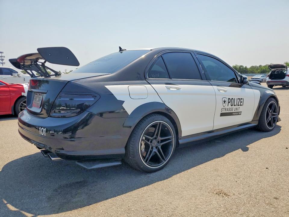 2010 Mercedes-benz C class VIN WDDGF7HB6AF380140 COPART salvage auction — MECHANICAL, Nj - Cert Of Title-Salvage, sold $3,500 on 2026-07-13 (photo 3)