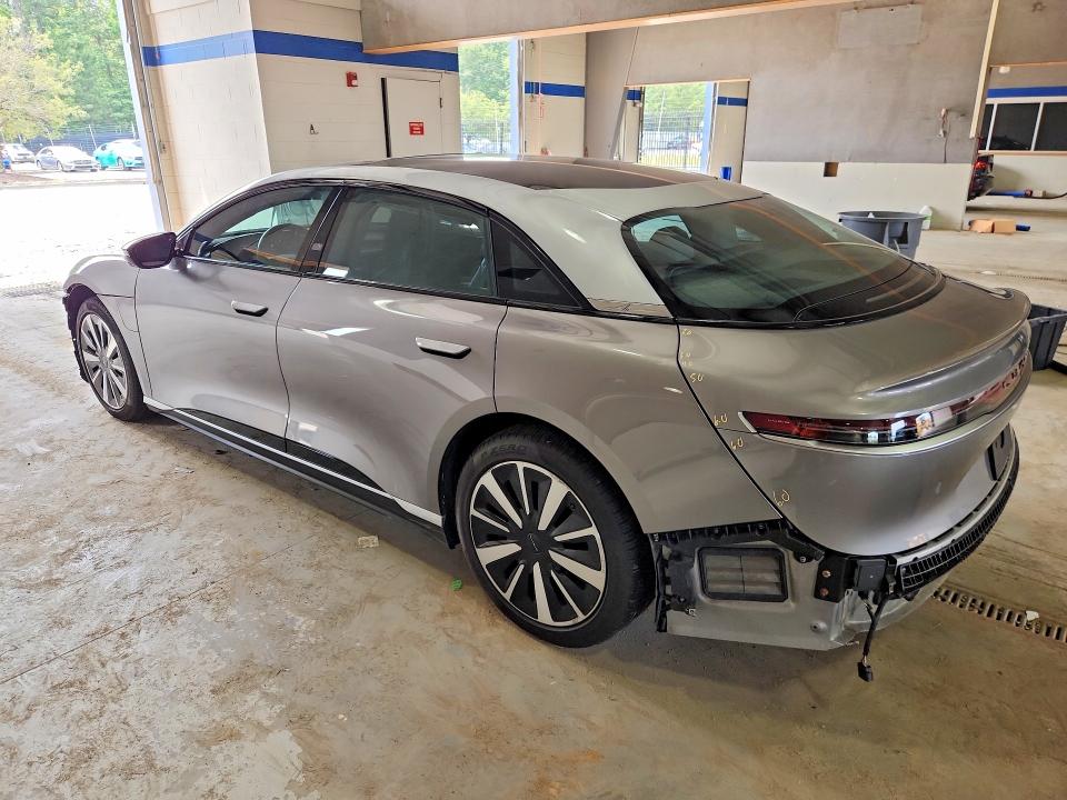 2022 Lucid Air VIN 50EA1GBA7NA003099 COPART salvage auction — FRONT END, Va - Cert Of Title - Salvage, sold $17,700 on 2026-08-14 (photo 2)