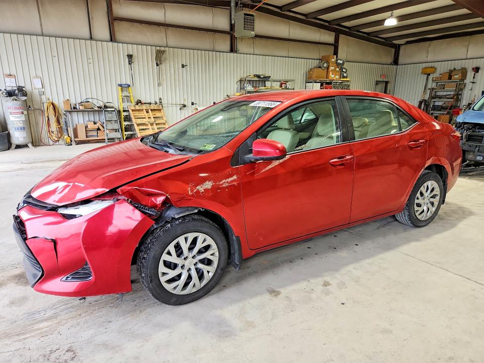2018 Toyota VIN 5YFBURHE1JP826140 COPART salvage auction — FRONT END, Pa - Certificate Of Salvage, sold $4,450 on 2026-07-17 (photo 1)