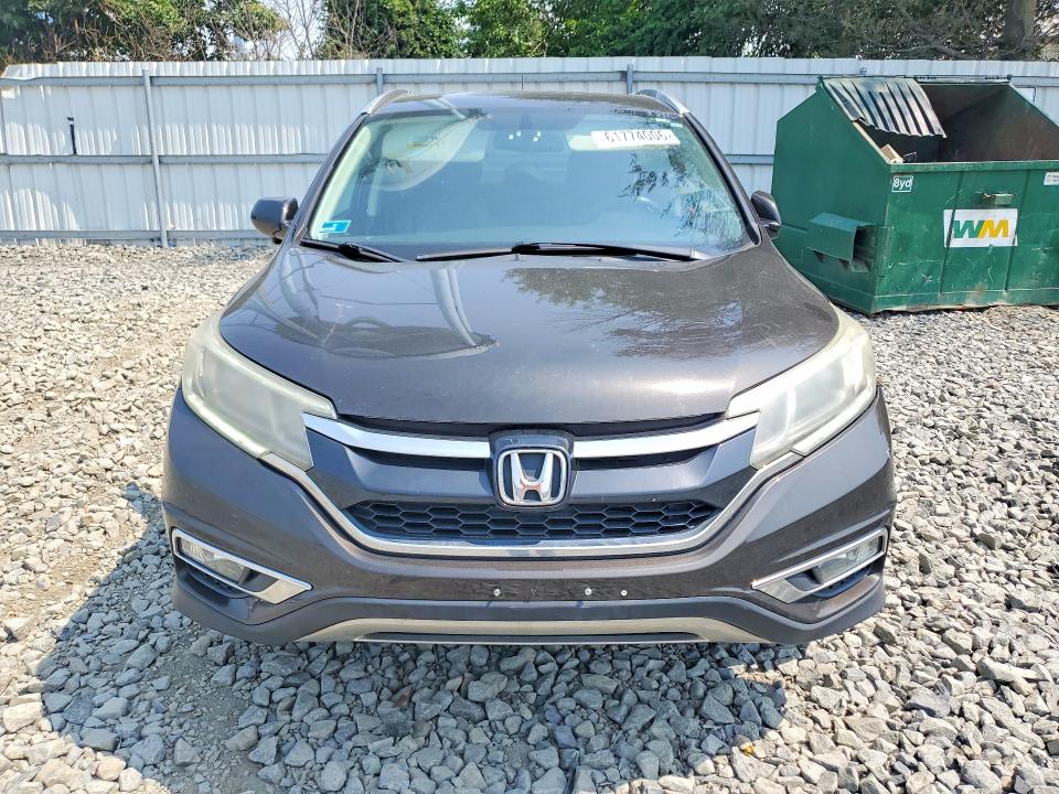 2015 Honda Cr-v VIN 5J6RM4H71FL095447 COPART salvage auction — MINOR DENT/SCRATCHES, Wv - Certificate Of Title (P), sold $4,300 on 2026-07-28 (photo 5)