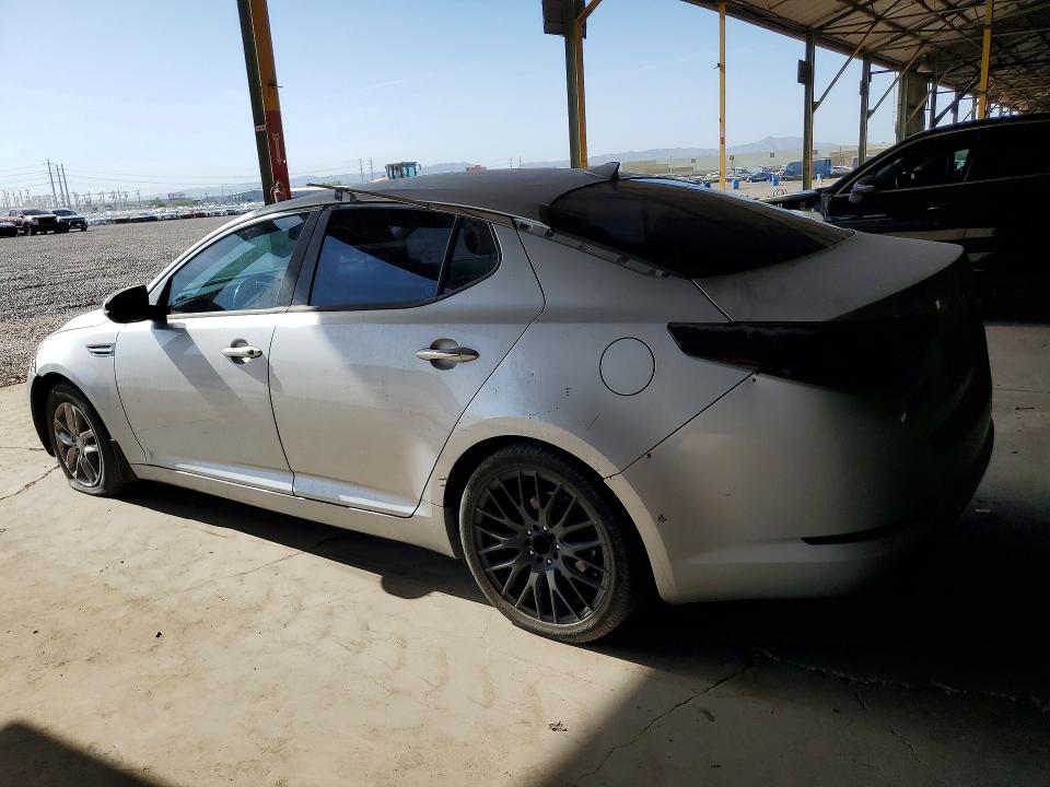 2013 Kia Optima VIN 5XXGM4A76DG244505 COPART salvage auction — ALL OVER, AZ - CERTIFICATE OF TITLE, sold $475 on 2026-07-29 (photo 2)