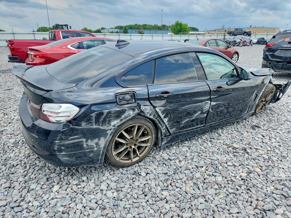 2015 BMW VIN WBA4A7C52FD415477 COPART salvage auction — SIDE, Wi - Junked Vehicle Bill Of Sale, sold $725 on 2026-07-20 (photo 3)