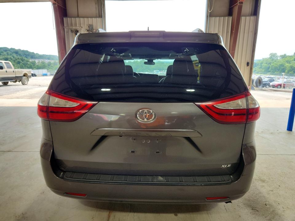 2018 Toyota Sienna VIN 5TDYZ3DC2JS944783 COPART salvage auction — FRONT END, MD - CERTIFICATE OF TITLE, sold $5,200 on 2026-07-24 (photo 6)