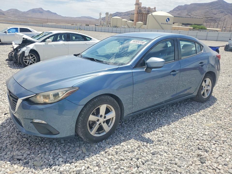 2016 Mazda 3 VIN JM1BM1T76G1347591 COPART salvage auction — FRONT END, NV - SALVAGE TITLE, sold $2,200 on 2026-07-29 (photo 1)