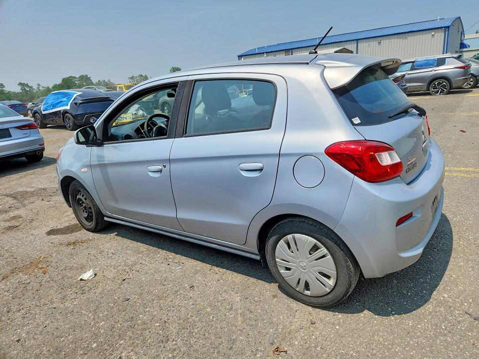 2017 Mitsubishi Mirage VIN ML32A3HJ4HH014889 COPART salvage auction — NORMAL WEAR, Oh - Certificate Of Title, sold $900 on 2026-07-31 (photo 2)