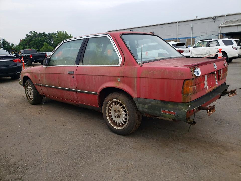 1987 BMW 3 series VIN WBAAB6402H1689134 COPART salvage auction — FRONT END, Ct - Certificate Of Title, sold $500 on 2026-07-31 (photo 2)