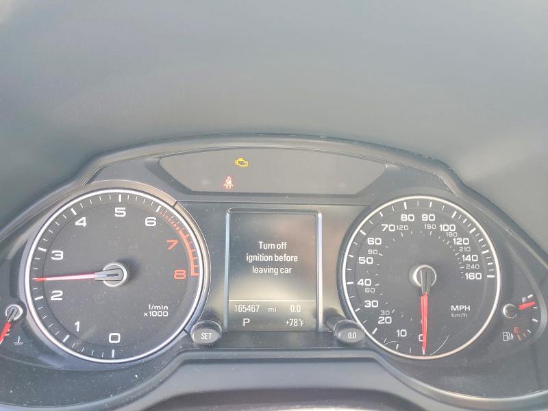 2016 Audi Q5 VIN WA1L2AFP1GA130577 COPART salvage auction — MECHANICAL, Ca - Dis/Dlr/Exp Only Clean Title, sold $1,850 on 2026-07-31 (photo 9)