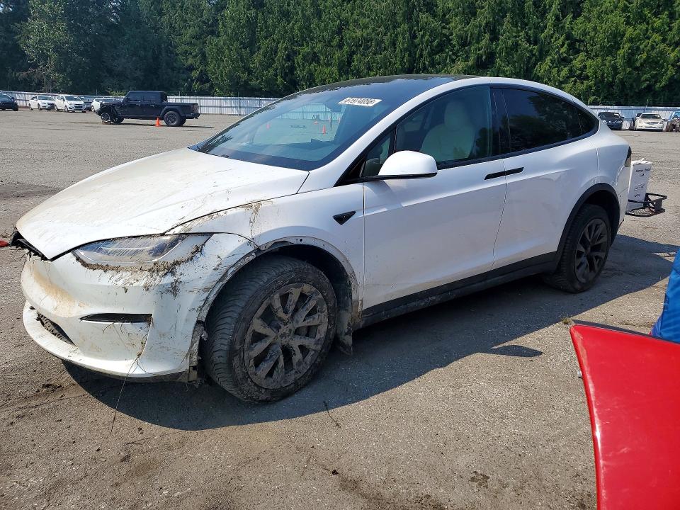 2023 Tesla Model x VIN 7SAXCDE54PF378287 — COPART salvage auction photo