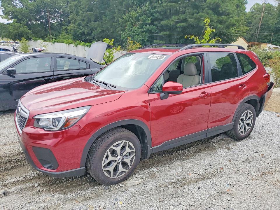 2020 Subaru Forester VIN JF2SKAJC9LH551410 — COPART salvage auction photo