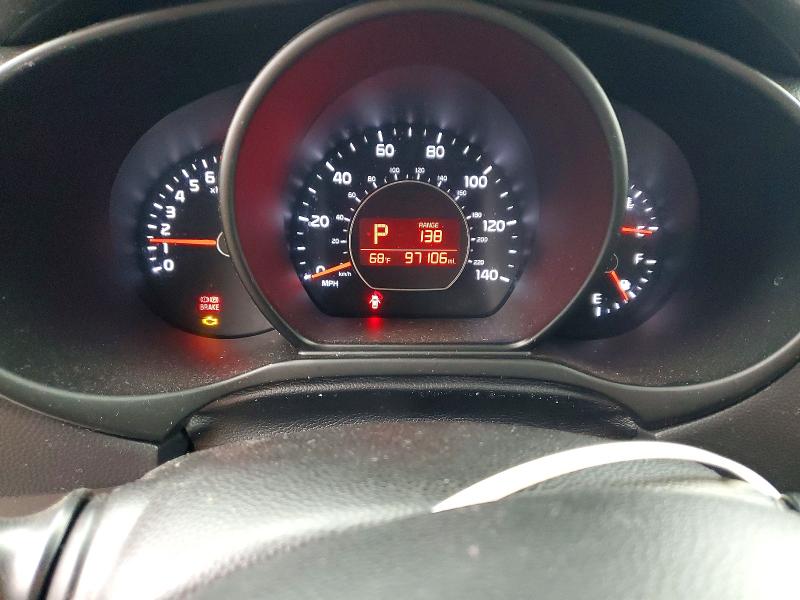 2016 Kia Soul VIN KNDJN2A20G7374658 COPART salvage auction — NORMAL WEAR, Ca - Dis/Dlr/Exp Only Lien Papers, sold $525 on 2026-07-22 (photo 9)