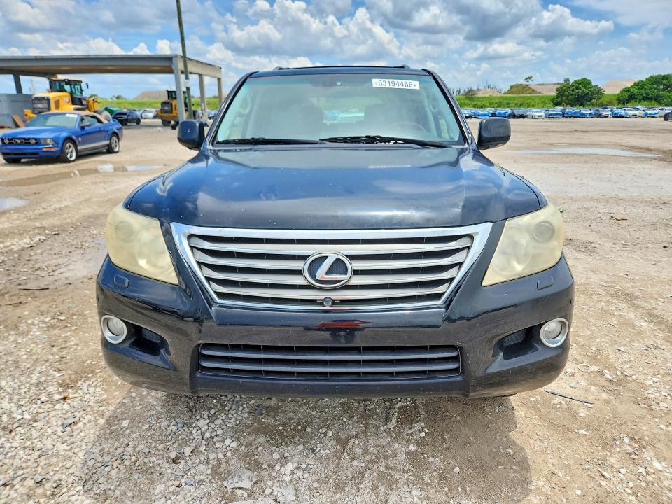 2009 Lexus Lx 570 VIN JTJHY00W594029190 COPART salvage auction — MINOR DENT/SCRATCHES, FL - CERTIFICATE OF TITLE (P), sold $12,900 on 2026-08-24 (photo 5)