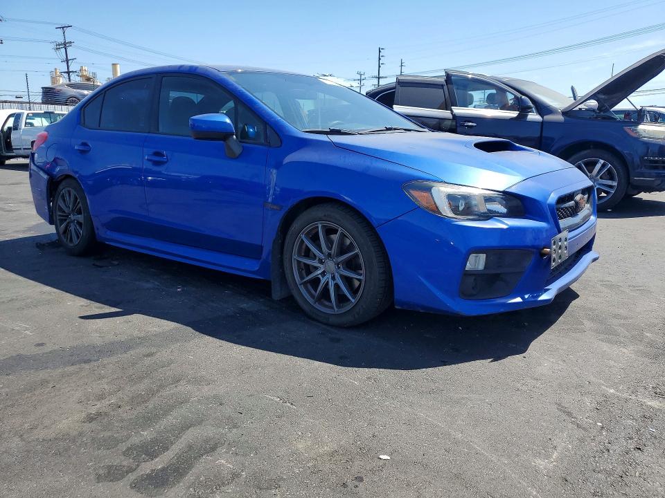 2017 Subaru Wrx VIN JF1VA1B63H9830463 COPART salvage auction — REAR END, CA - SALVAGE CERTIFICATE, sold $600 on 2026-07-27 (photo 4)