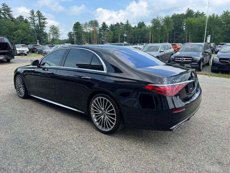 2022 Mercedes-benz S class VIN W1K6G6DB8NA143984 COPART salvage auction — MINOR DENT/SCRATCHES, MA - CERTIFICATE OF TITLE (P), sold $42,750 on 2026-08-06 (photo 3)