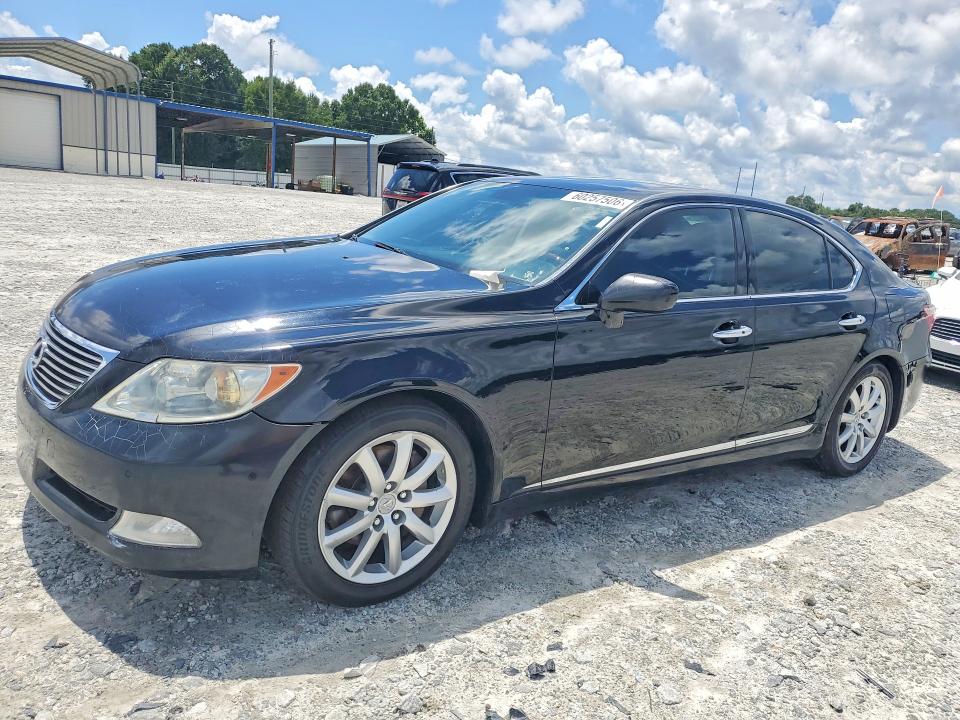 2007 Lexus Ls 460 VIN JTHBL46F975018317 COPART salvage auction — MINOR DENT/SCRATCHES, Ga - Certificate Of Title (P), sold $850 on 2026-07-22 (photo 1)