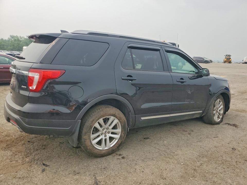 2018 Ford Explorer VIN 1FM5K8D88JGC79653 COPART salvage auction — FRONT END, Pa - Certificate Of Salvage, sold $2,050 on 2026-07-31 (photo 3)