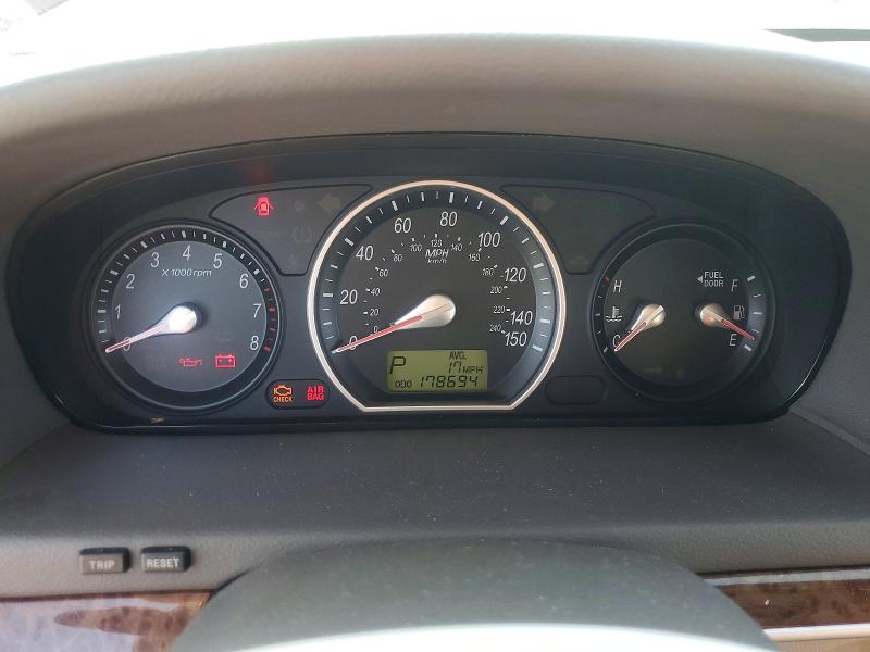 2007 Hyundai Sonata VIN 5NPET46C27H207833 COPART salvage auction — SIDE, FL - CERT OF TITLE SLVG REBUILDABLE, sold $225 on 2026-07-31 (photo 9)