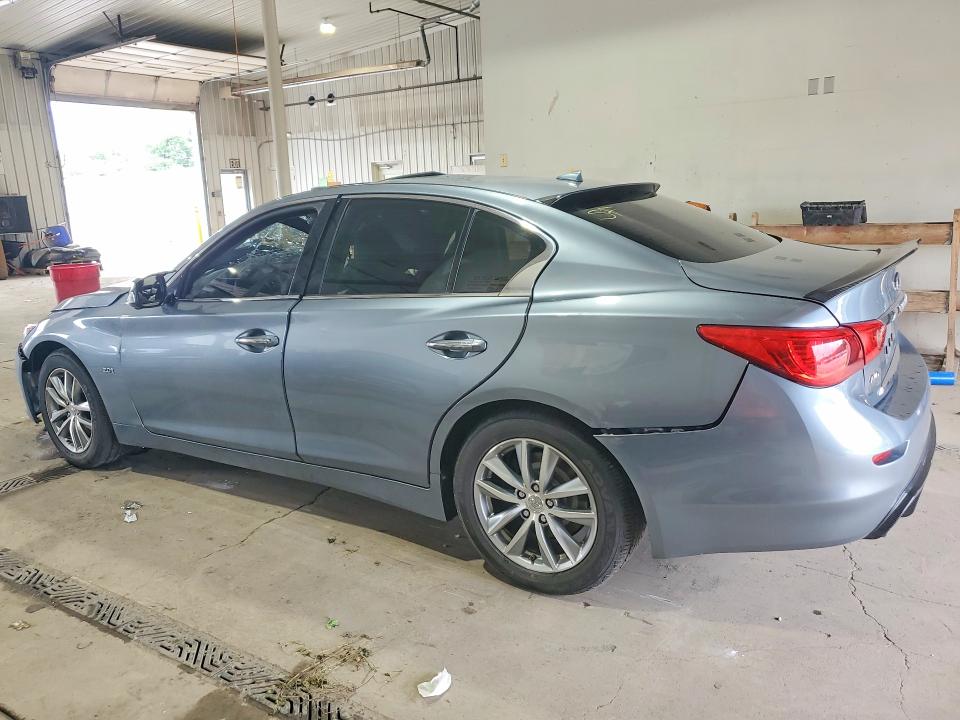 2016 Infiniti Q50 VIN JN1CV7AR2GM252259 COPART salvage auction — FRONT END, Pa - Certificate Of Salvage, sold $1,450 on 2026-07-27 (photo 2)
