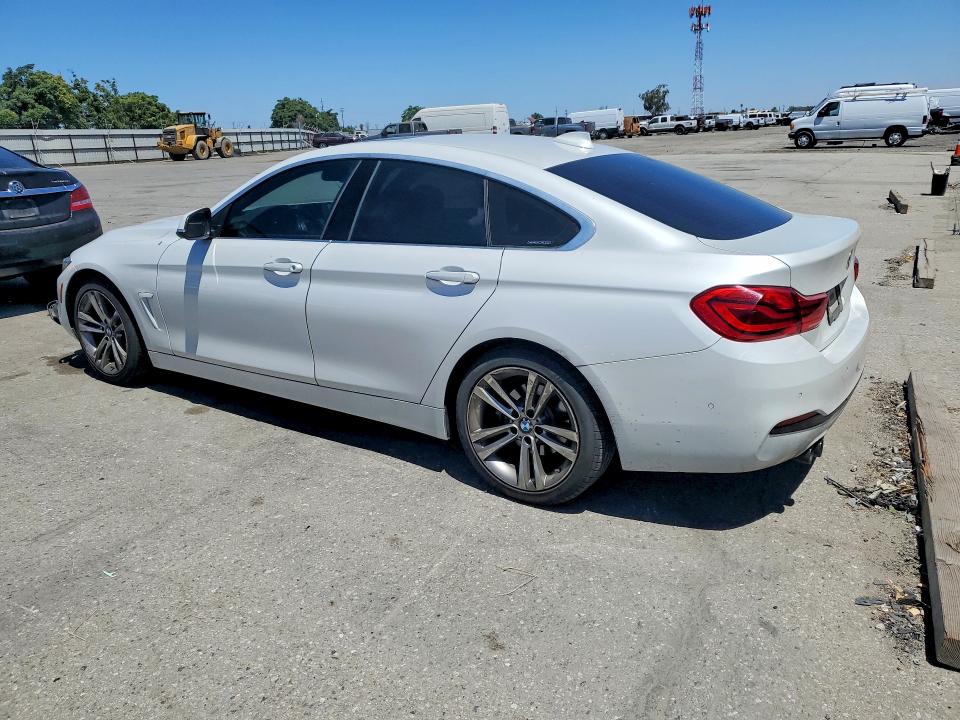 2018 BMW 4er VIN WBA4J1C55JBG80480 COPART salvage auction — FRONT END, Ca - Salvage Certificate, sold $5,700 on 2026-07-31 (photo 2)