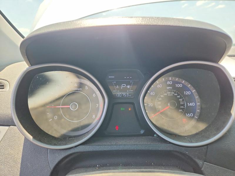 2016 Hyundai Elantra VIN KMHDH4AE0GU568629 COPART salvage auction — FRONT END, TX - CERTIFICATE OF TITLE, sold $1,200 on 2026-08-02 (photo 9)