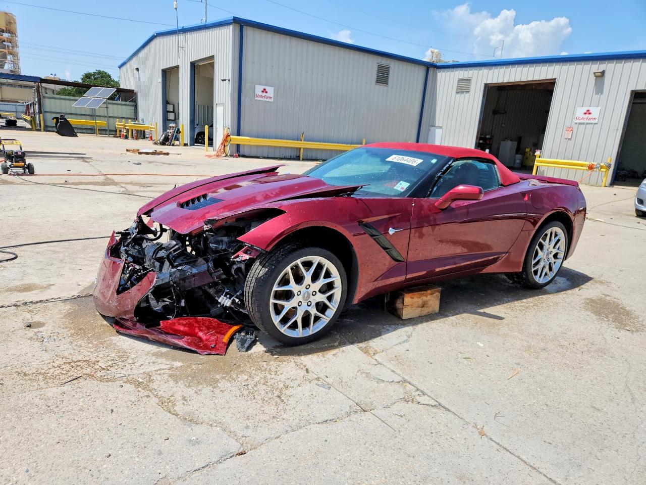 2016 Chevrolet Corvette Stingray VIN 1G1YM3D70G5115509 — COPART salvage auction photo