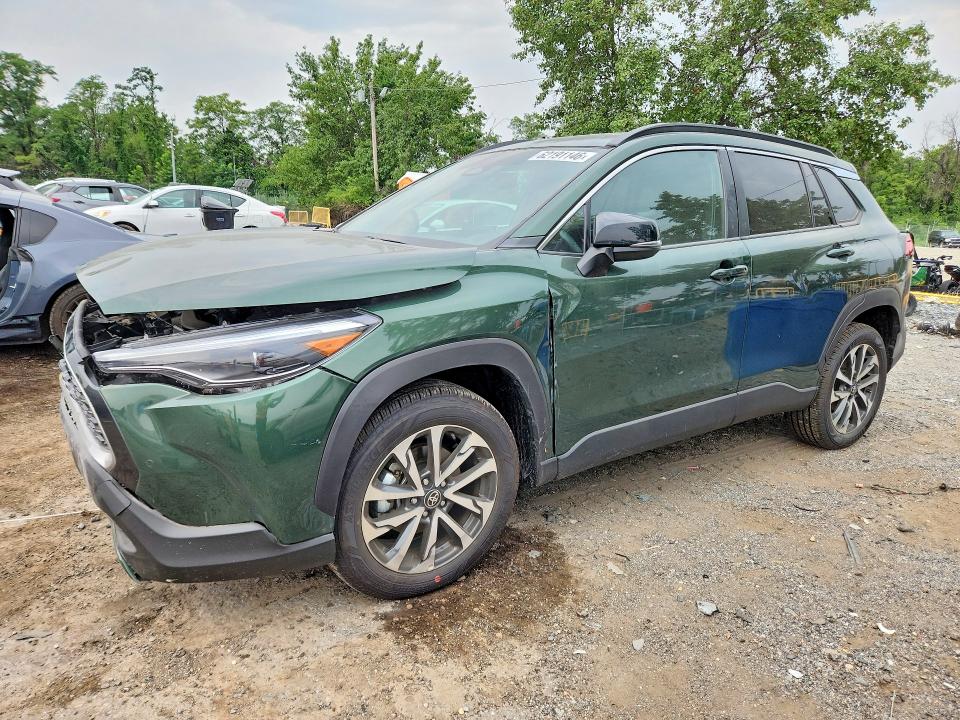 2025 Toyota Corolla cross VIN 7MUDAABG0SV143440 — COPART salvage auction photo