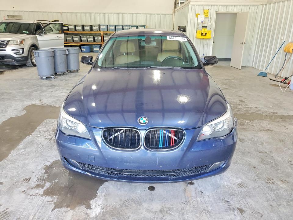 2008 BMW 5 series VIN WBANV93558CZ67844 COPART salvage auction — FRONT END, NY - MV-907A SALVAGE CERTIFICATE, sold $450 on 2026-07-15 (photo 5)