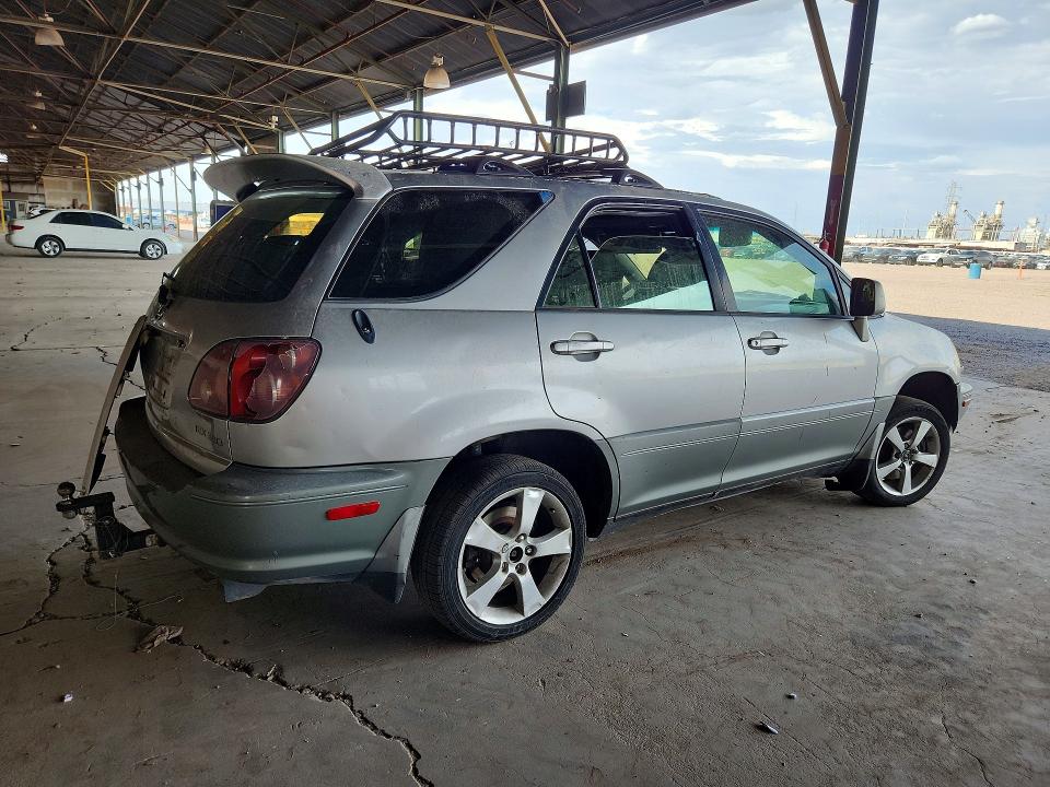 2000 Lexus Rx 300 VIN JT6HF10U0Y0155502 COPART salvage auction — FRONT END, Az - Certificate Of Title (P), sold $500 on 2026-07-20 (photo 3)