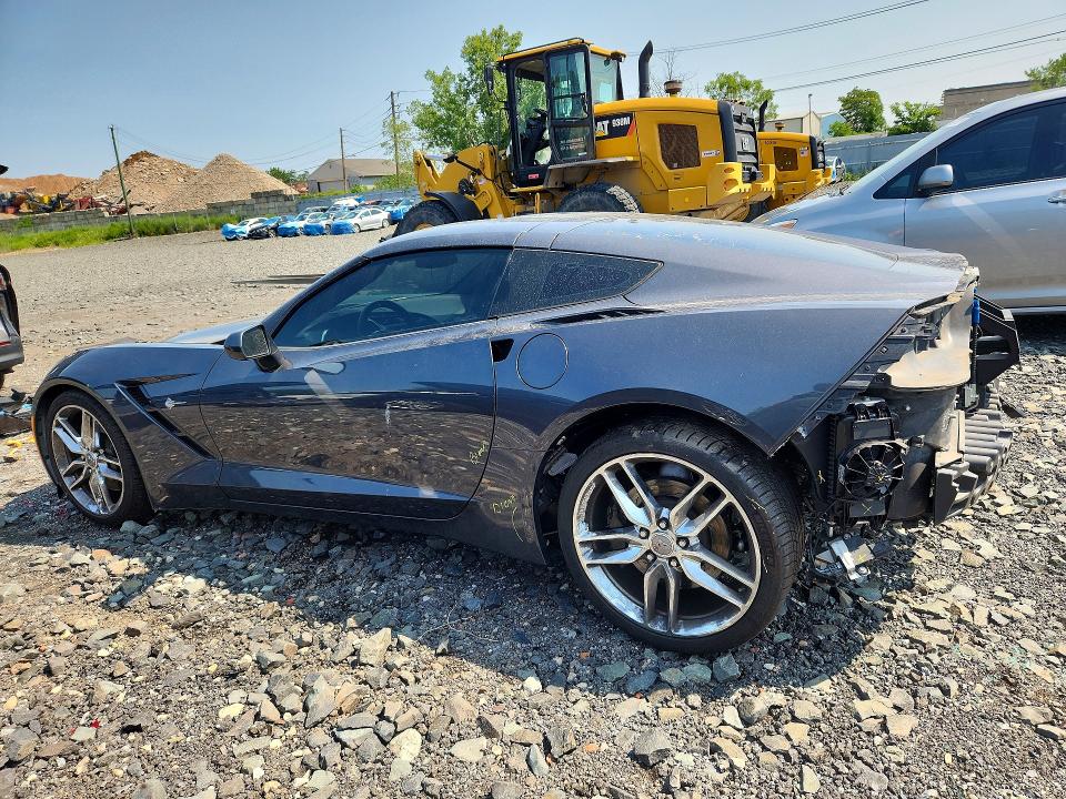 2014 Chevrolet Corvette VIN 1G1YK2D7XE5121900 COPART salvage auction — REAR END, Ny - Mv-907A Salvage Certificate, sold $10,400 on 2026-07-28 (photo 2)