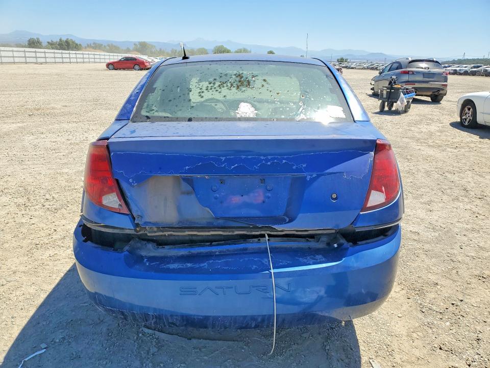 2006 Saturn Ion VIN 1G8AJ55F56Z174169 COPART salvage auction — FRONT END, CA - DIS/DLR/EXP ONLY LIEN PAPERS, sold $50 on 2026-07-31 (photo 6)