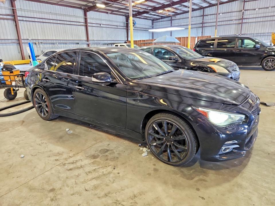 2017 Infiniti Q50 VIN JN1CV7AR5HM680277 COPART salvage auction — FRONT END, Fl - Cert Of Title-Rebuilt, sold $625 on 2026-07-29 (photo 4)
