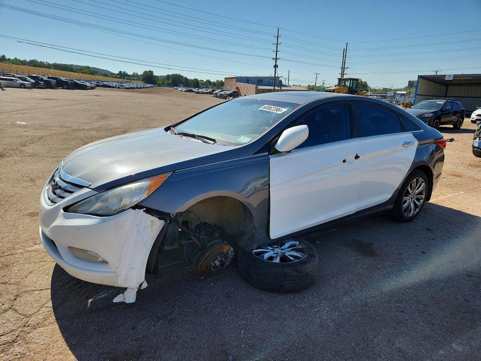 2013 Hyundai Sonata VIN 5NPEC4AC4DH565311 COPART salvage auction — FRONT END, Co - Bill Of Sale-Parts Only, sold $275 on 2026-07-27 (photo 1)
