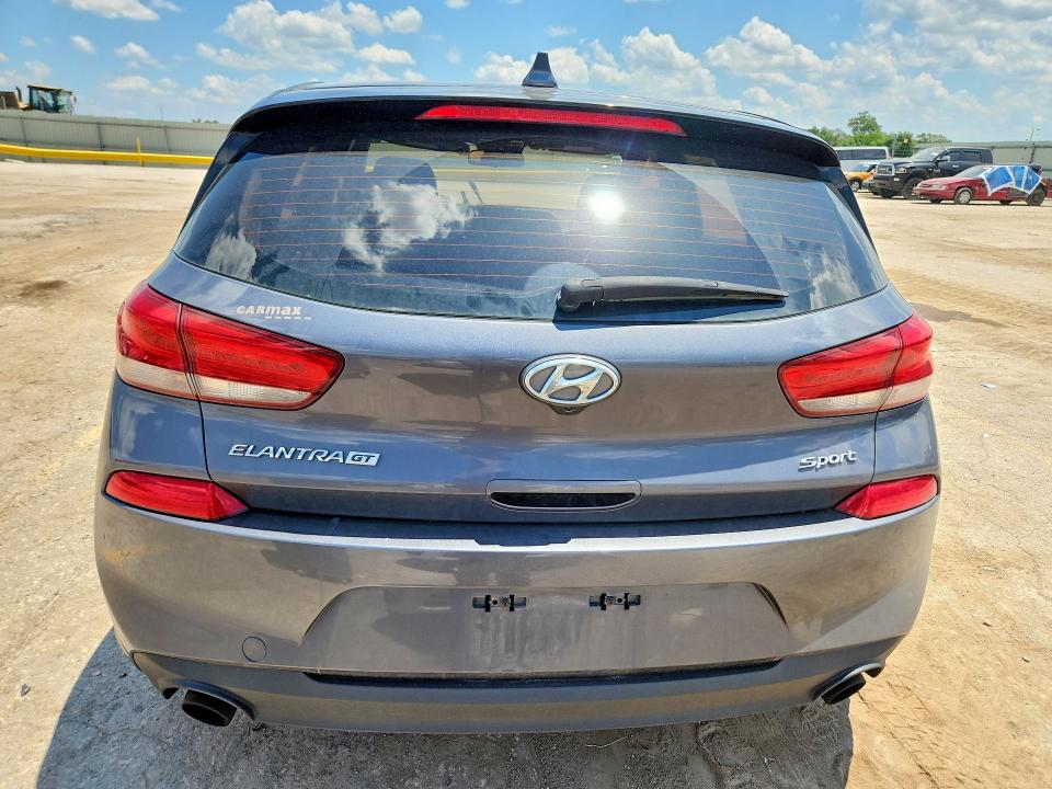 2018 Hyundai Elantra VIN KMHH55LC6JU039429 COPART salvage auction — WATER/FLOOD, MT - CERTIFICATE OF TITLE, sold $1,925 on 2026-08-02 (photo 6)