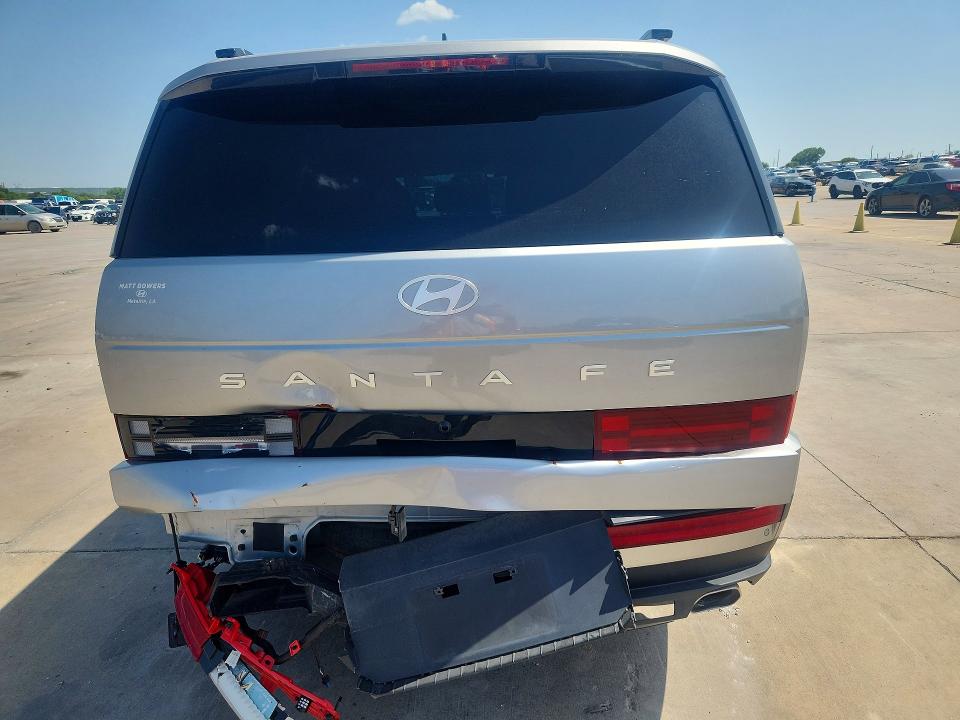 2025 Hyundai Santa fe VIN 5NMP44GL7SH071998 COPART salvage auction — FRONT END, LA - CERTIFICATE OF TITLE, sold $13,100 on 2026-07-28 (photo 6)