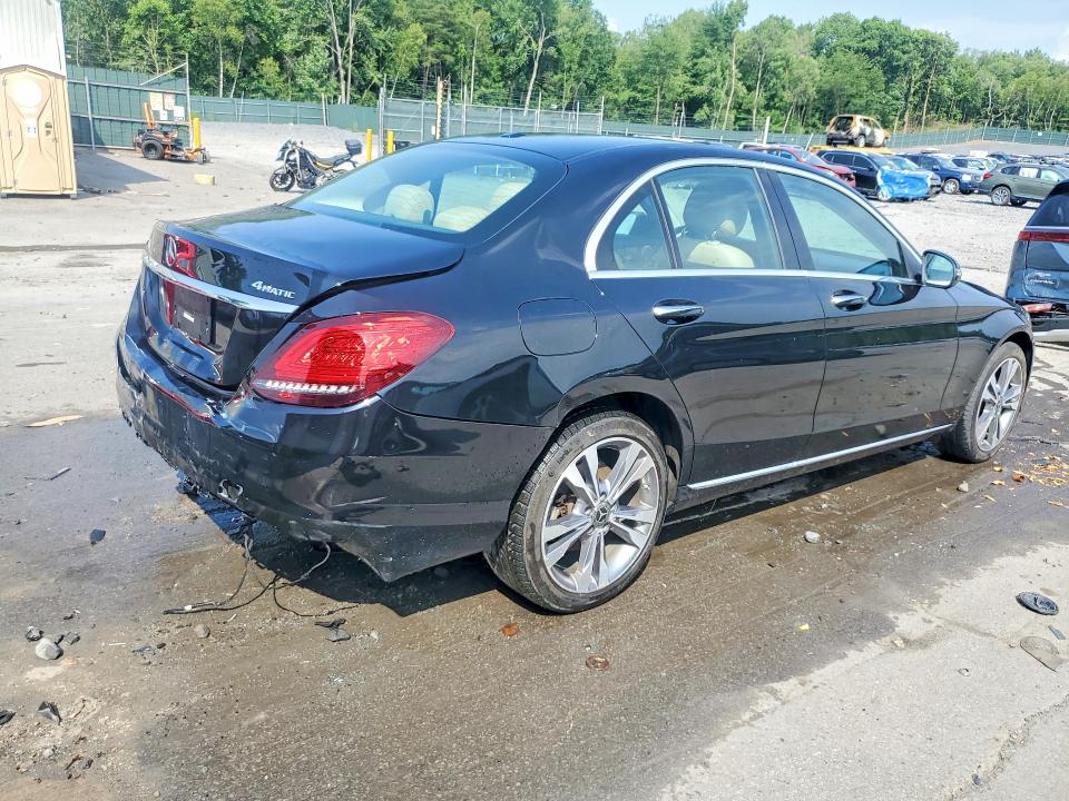 2021 Mercedes-benz C-klasse VIN W1KWF8EB7MR641588 COPART salvage auction — REAR END, PA - CERTIFICATE OF SALVAGE, sold $4,050 on 2026-07-22 (photo 3)