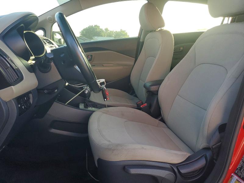 2015 Kia Rio VIN KNADN4A35F6479781 COPART salvage auction — REAR END, Fl - Cert Of Title Slvg Rebuildable, sold $450 on 2026-07-28 (photo 7)
