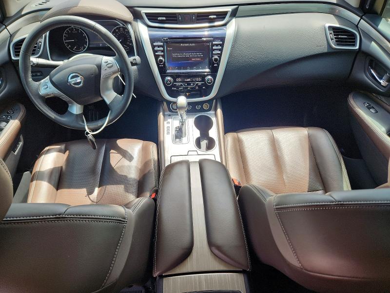 2017 Nissan Murano VIN 5N1AZ2MG4HN185015 COPART salvage auction — WATER/FLOOD, Tx - Salvage Title-Flood Damage, sold $8,300 on 2026-08-13 (photo 8)