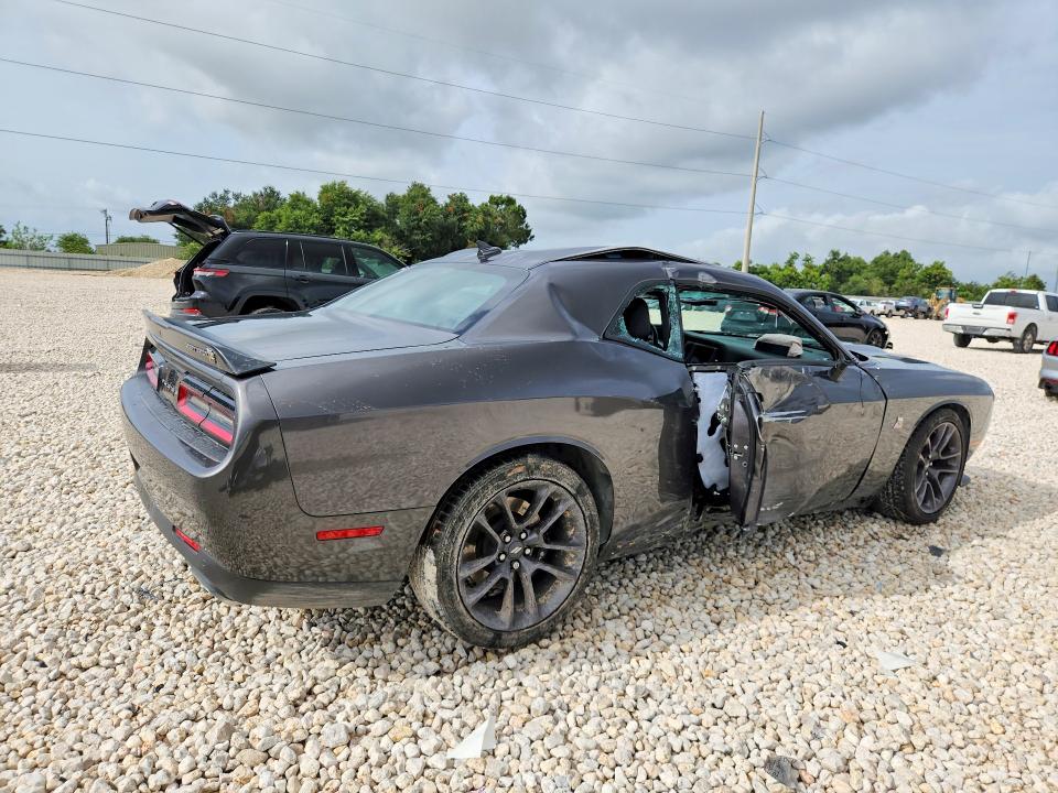 2023 Dodge Challenger VIN 2C3CDZFJ5PH662575 COPART salvage auction — SIDE, Tx - Salvage Vehicle Title, sold $15,400 on 2026-08-20 (photo 3)