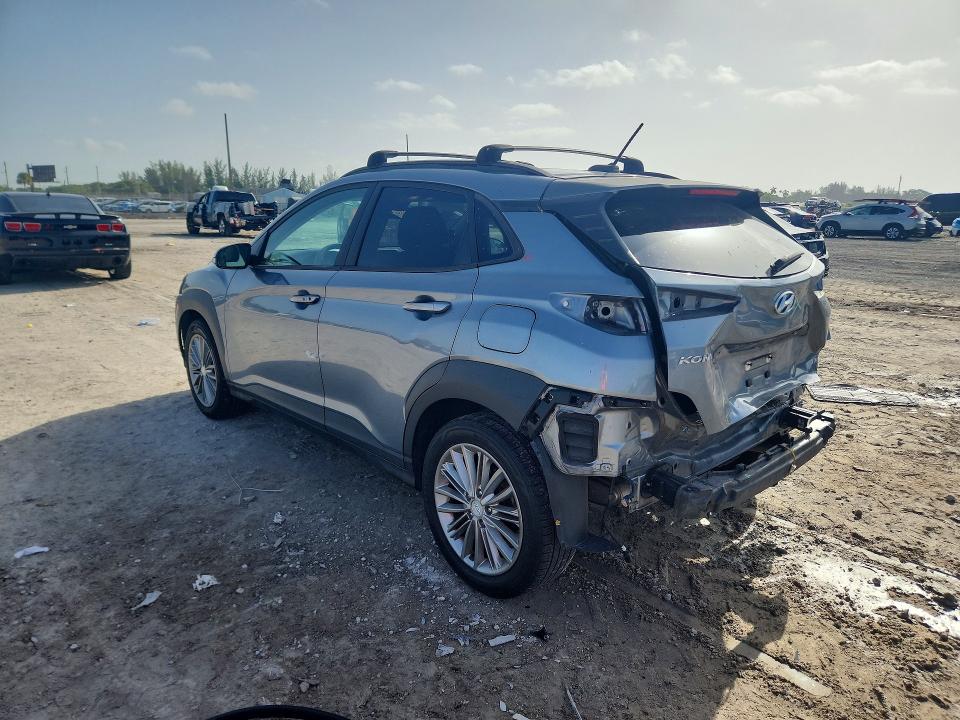2020 Hyundai Kona VIN KM8K22AA9LU484460 COPART salvage auction — REAR END, Fl - Certificate Of Destruction, sold $550 on 2026-07-28 (photo 2)