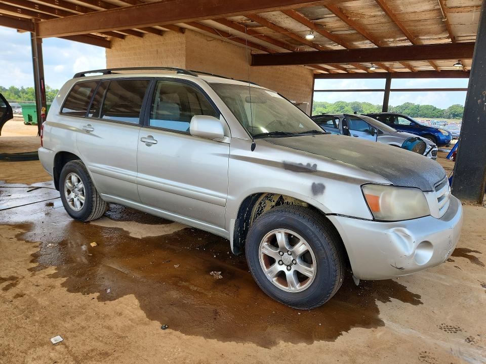 2007 Toyota Highlander VIN JTEDP21A670139765 COPART salvage auction — FRONT END, Tn - Certificate Of Title, sold $900 on 2026-07-08 (photo 4)