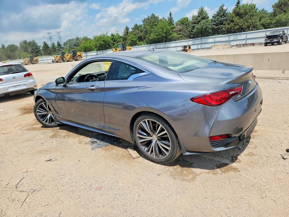 2017 Infiniti Q60 VIN JN1CV7EL2HM320065 COPART salvage auction — VANDALISM, IL - SALVAGE CERTIFICATE, sold $7,200 on 2026-07-28 (photo 2)