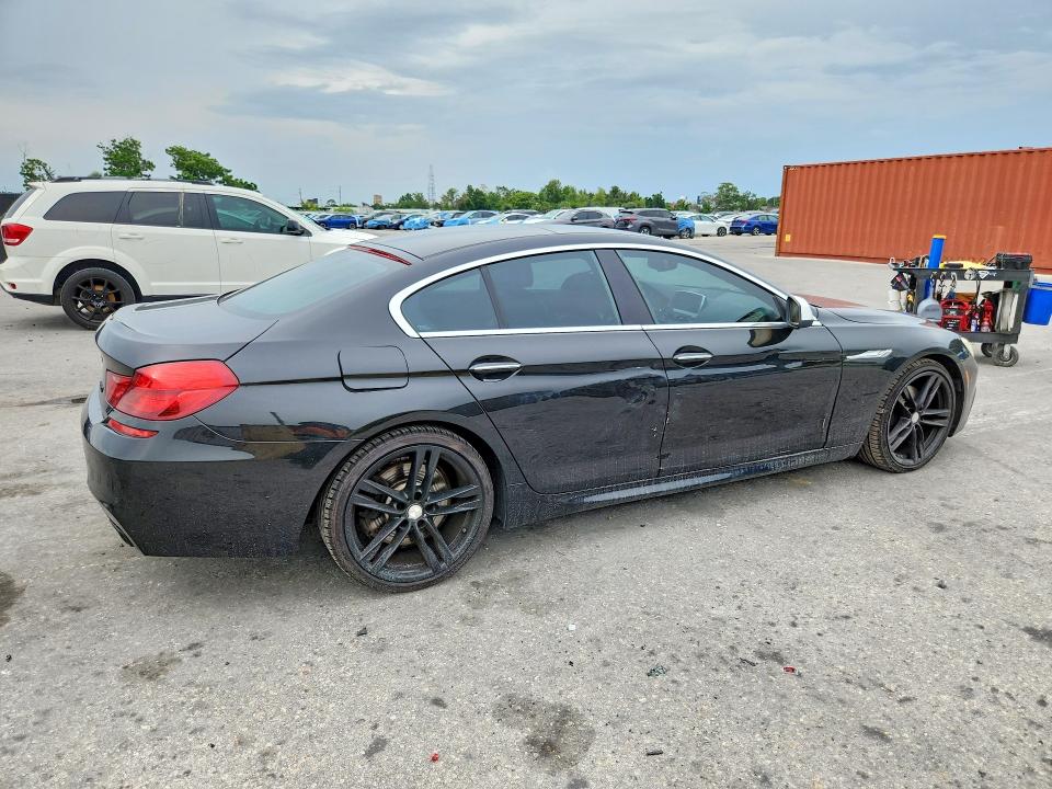 2013 BMW 6er VIN WBA6B2C5XDD128622 COPART salvage auction — SIDE, Fl - Cert Of Title Slvg Rebuildable, sold $1,850 on 2026-08-18 (photo 3)
