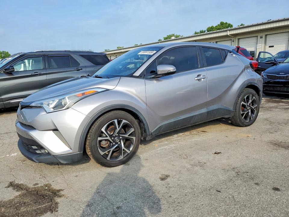 2018 Toyota C-hr VIN NMTKHMBX9JR056647 COPART salvage auction — FRONT END, Ky - Certificate Of Title (P), sold $7,700 on 2026-07-30 (photo 1)