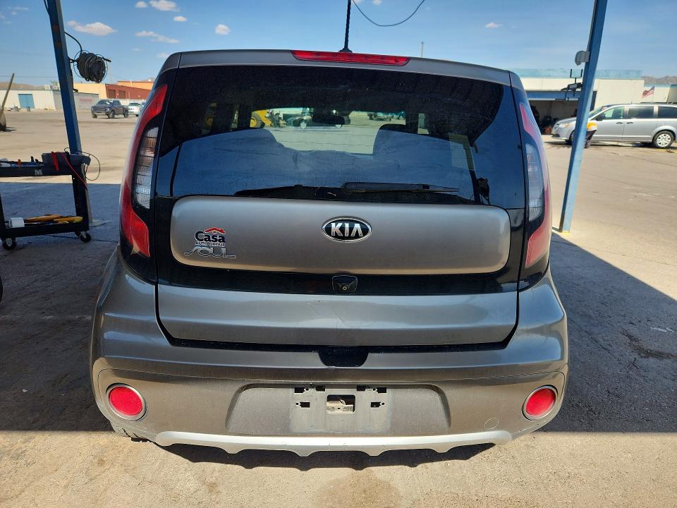 2017 Kia Soul VIN KNDJP3A59H7449675 COPART salvage auction — REAR END, TX - CERTIFICATE OF TITLE, sold $825 on 2026-07-31 (photo 6)