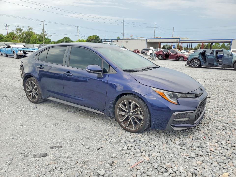 2022 Toyota Corolla VIN JTDS4MCE4NJ082389 COPART salvage auction — REAR END, Fl - Cert Of Title Slvg Rebuildable, sold $3,450 on 2026-07-24 (photo 4)