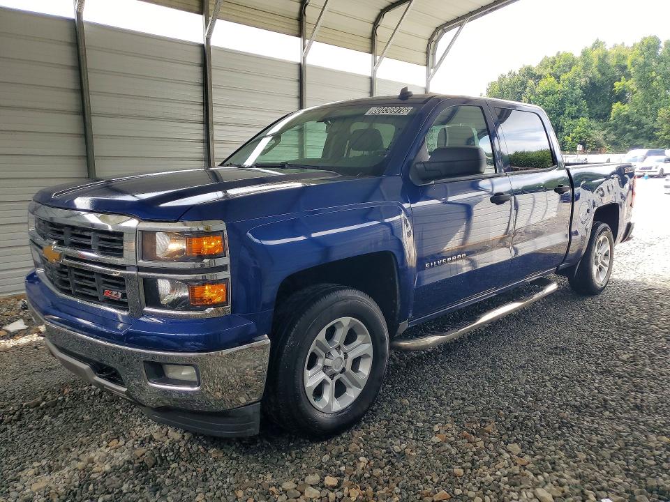 2014 Chevrolet Silverado VIN 3GCUKRECXEG321629 COPART salvage auction — MINOR DENT/SCRATCHES, Nc - Certificate Of Title (P), sold $1,100 on 2026-07-28 (photo 1)